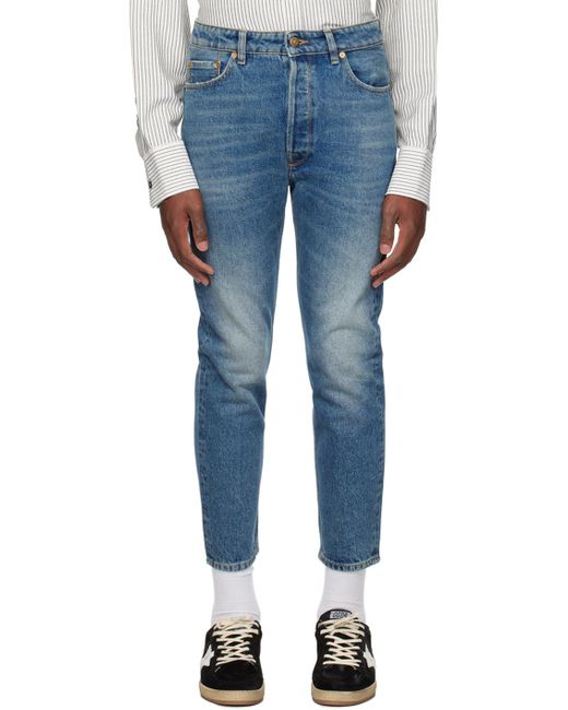 Golden Goose Deluxe Brand Blue Slim Fit Jeans for men