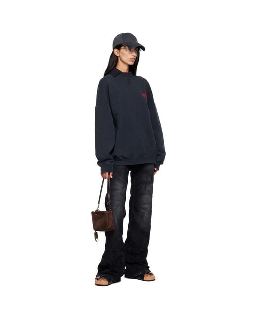 Balenciaga Black Scholl Edition Calfskin Flat Sandals