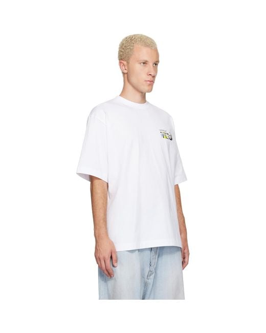 Off-White c/o Virgil Abloh White Industrial Arrow Skate T-Shirt for men