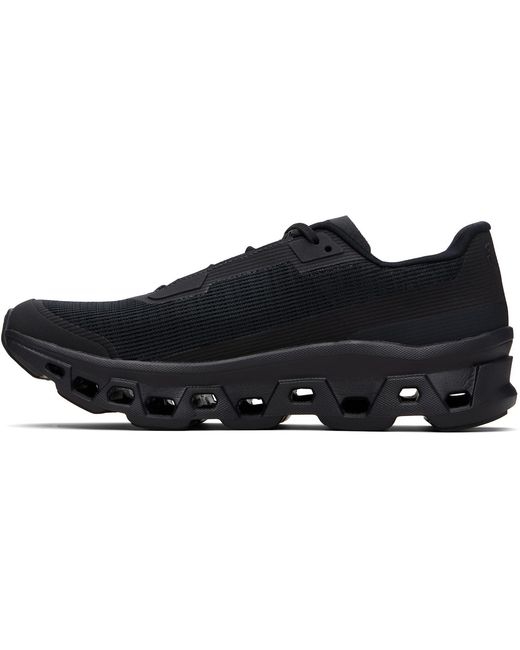 On Shoes Black Cloudmster Void Sneakers for men