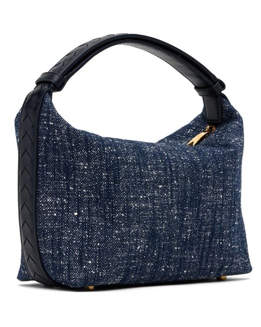 Bottega Veneta Blue Wallace Bag