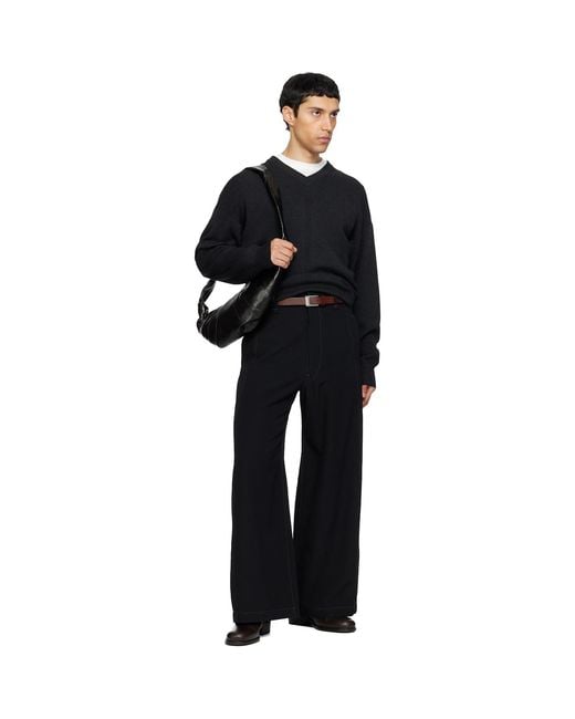 Lemaire Black Rail 25 Belt for men