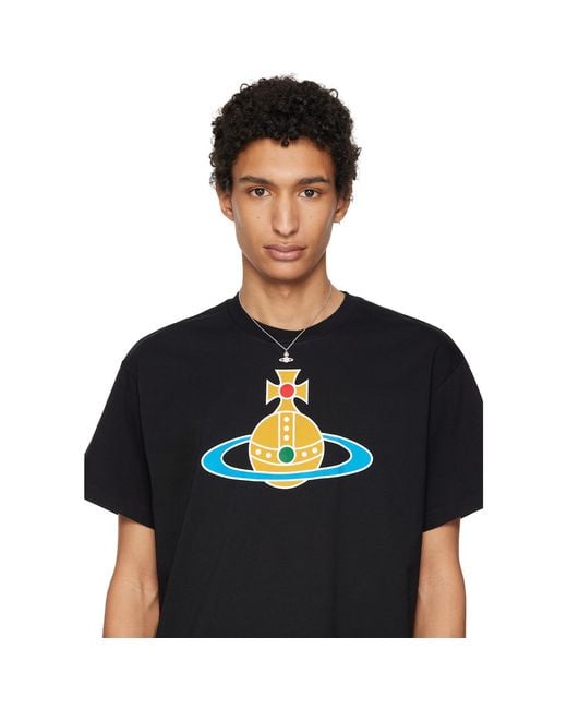 Vivienne Westwood Metallic Grace Bas Relief Pendant Necklace for men
