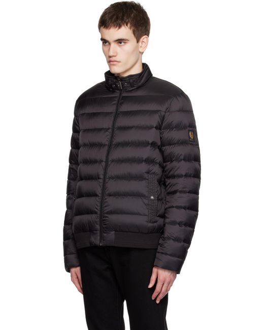 メンズ Belstaff Circuit ダウンジャケット Black