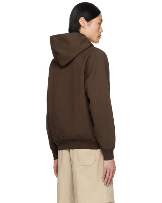Lady White Co. Brown Lady Co. Super Weighted Hoodie for men