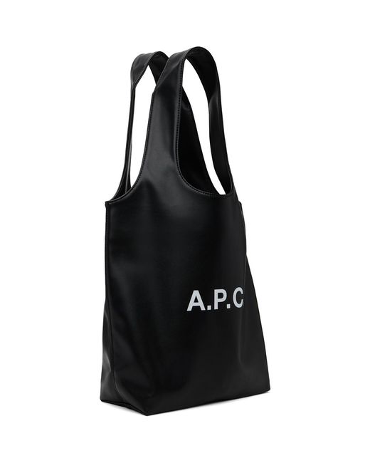 A.P.C. Black Ninon Small Tote for men