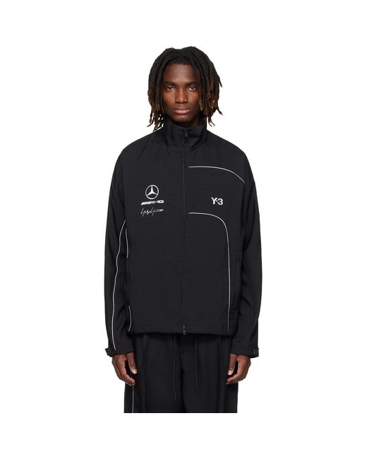 Y-3 Black Mercedes-Amg F1 Edition Track Jacket for men