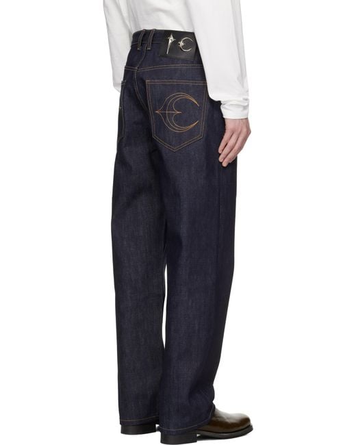 THUG CLUB Land Warfare Jeans in Blue for Men | Lyst