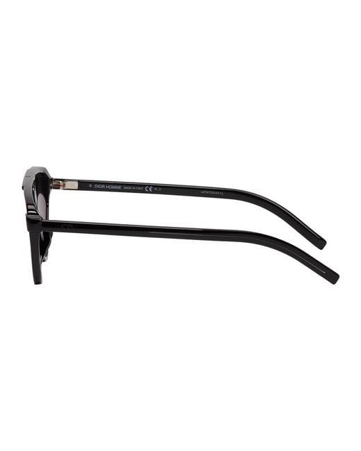 Dior Homme Black 247s Black Tie Sunglasses for Men Lyst