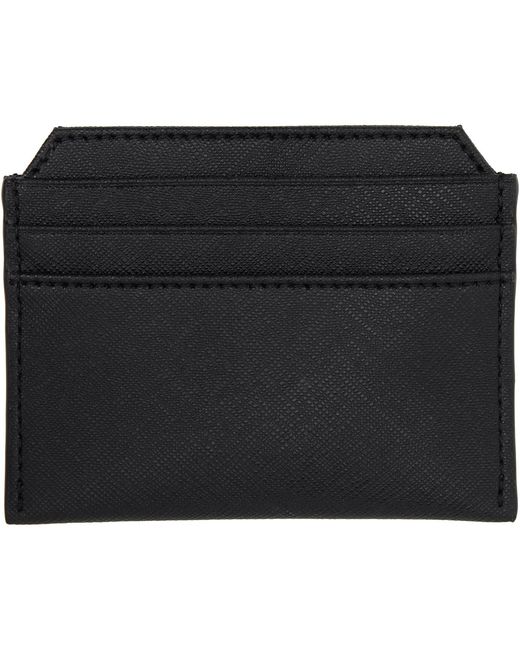 Vivienne Westwood Black Slim Card Holder for men