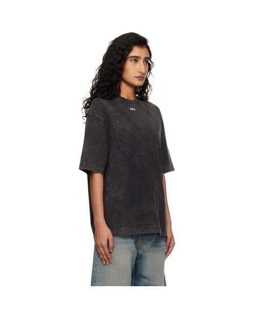 Off-White c/o Virgil Abloh Black Arrow Confetti Skate T-Shirt