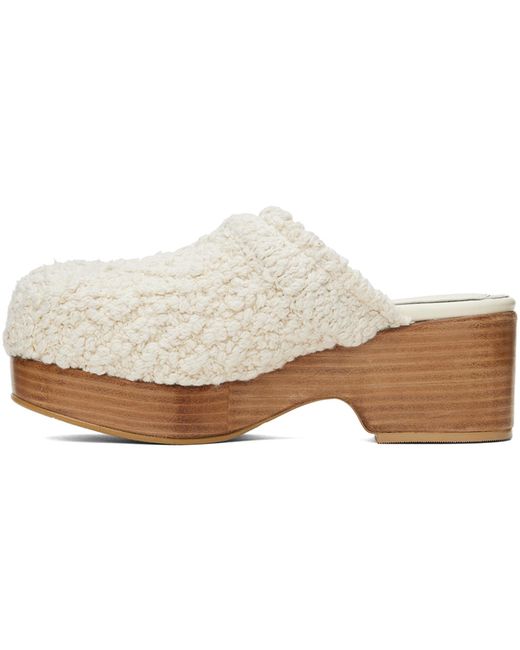 RECTO. Black Off- Bohemian Clogs