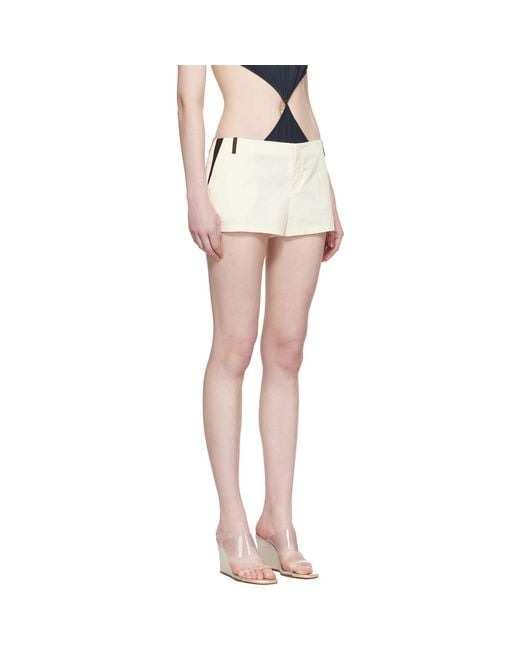Paloma Wool White Off- Masip Shorts