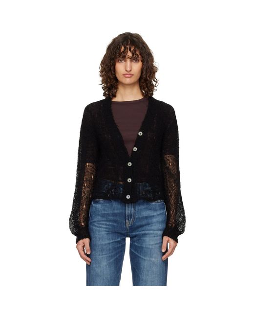 Our Legacy Black Academy Cardigan