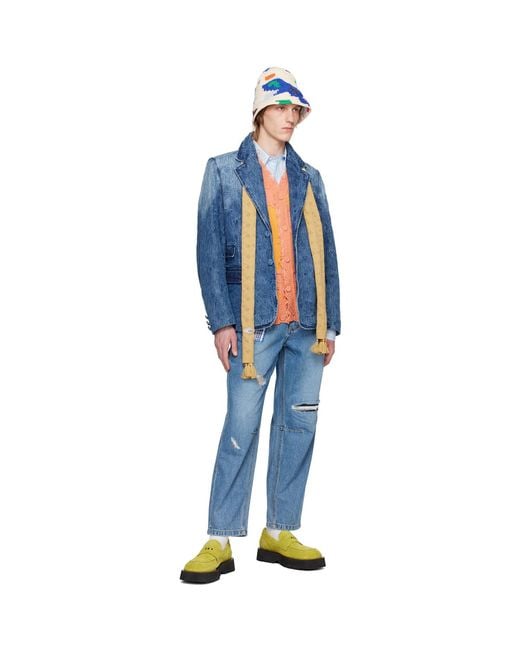 Adererror Natural Fluic Scarf for men