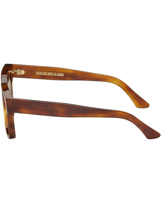 Cutler & Gross Green 1386 Sunglasses for men
