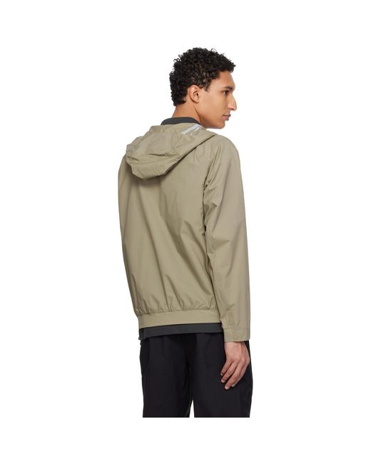 Veilance Multicolor Taupe Demlo Hoody Jacket for men