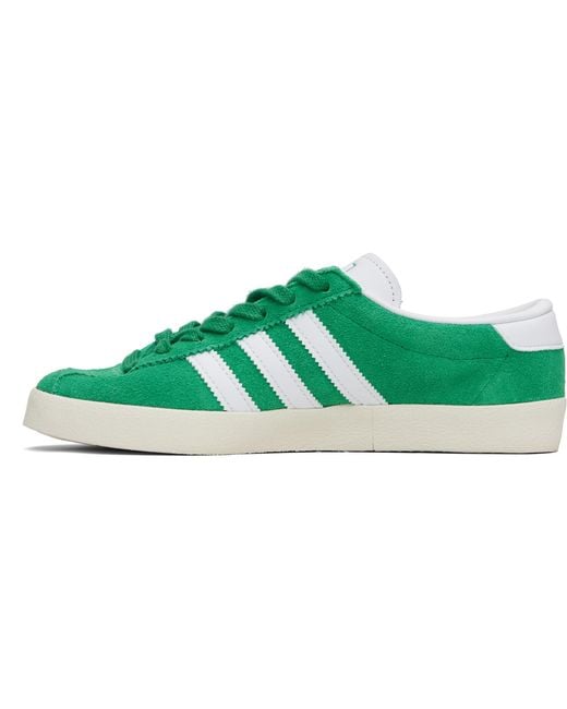 Sporty & Rich Green Adidas Originals Edition Blanc Sneakers