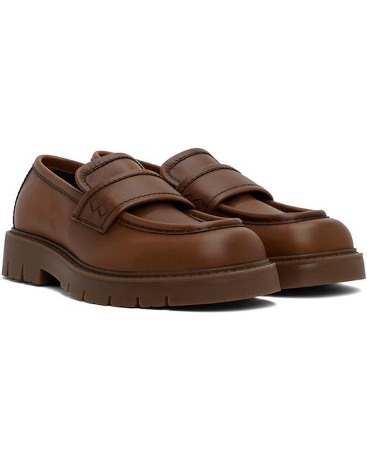 Bottega Veneta Black Haddock Loafers for men