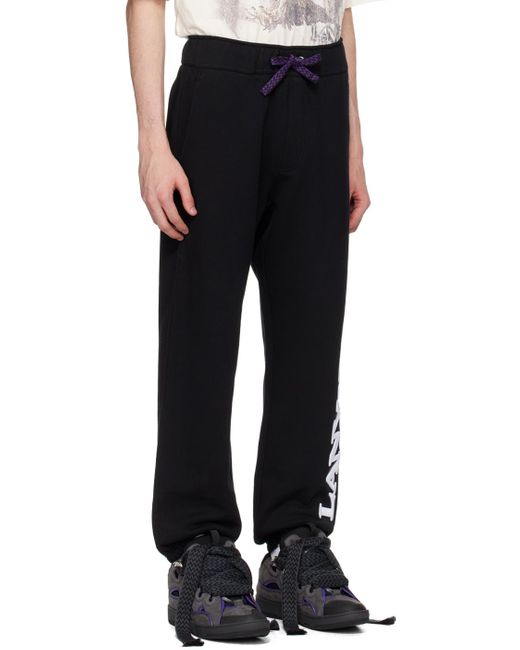 Pantalon de survêtement noir édition future Lanvin pour homme en coloris Black