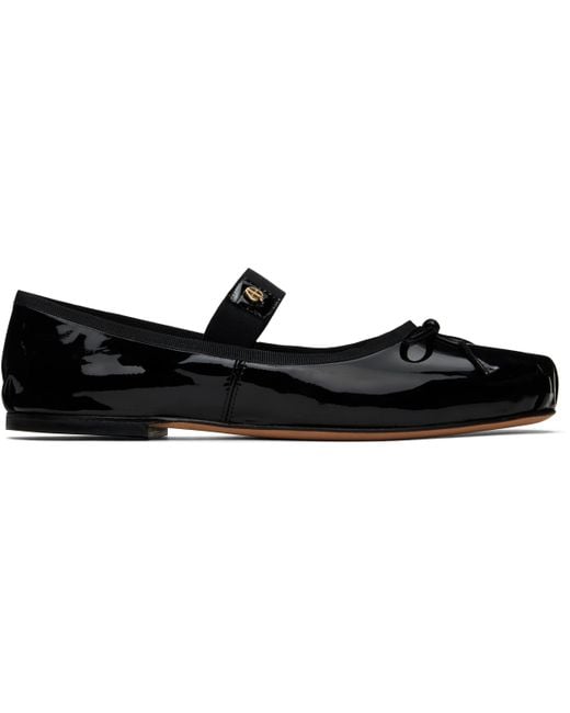 Anine Bing Black Jolie Ballerina Flats