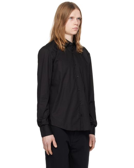 HUGO Black Slim-fit Shirt for men