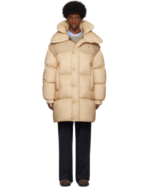 メンズ Moncler Verone ロング ダウンジャケット Black