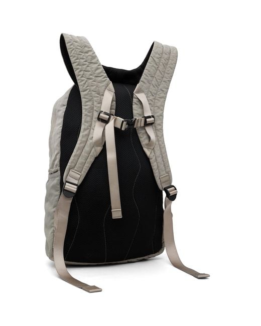 C P Company Gray Nylon B Backpack for men