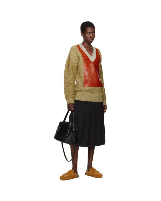 J.W. Anderson Black Medium Loafer Bag