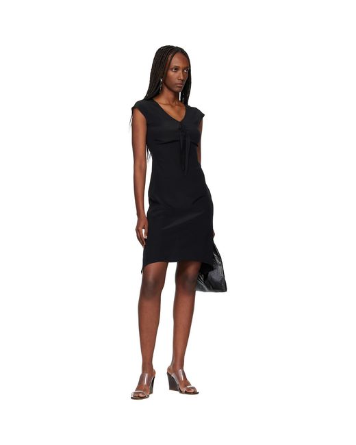 Maryam Nassir Zadeh Black Reneir Midi Dress