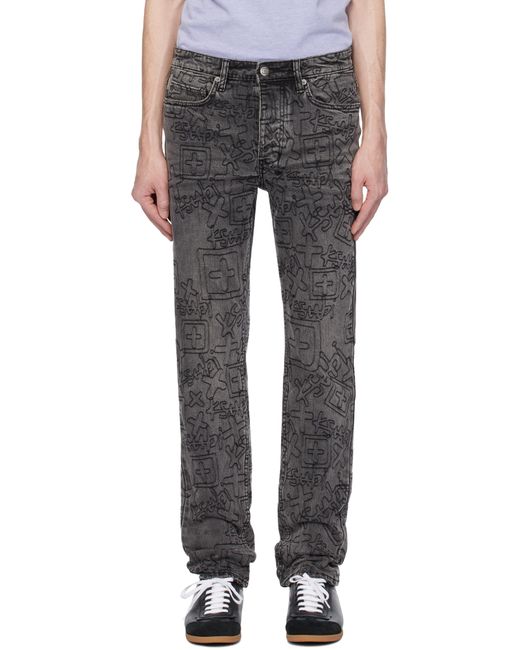 Ksubi Black Chitch Prodigy Trashed Jeans for men