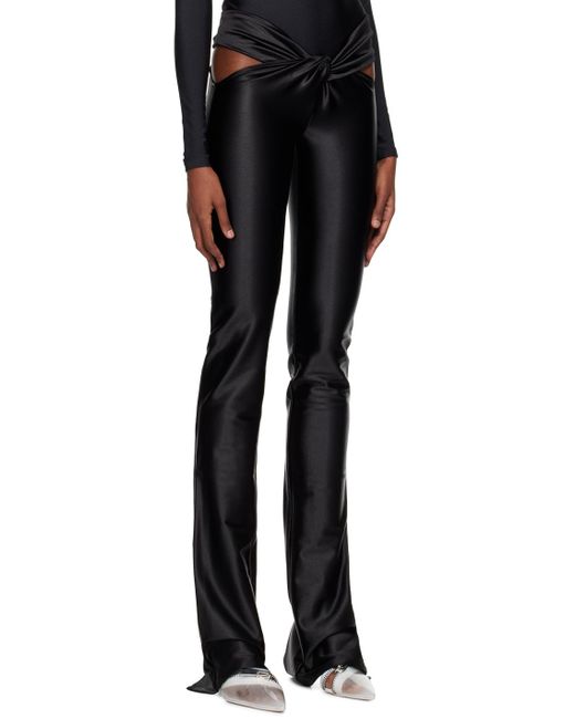 Coperni Black Cut-Out Trousers
