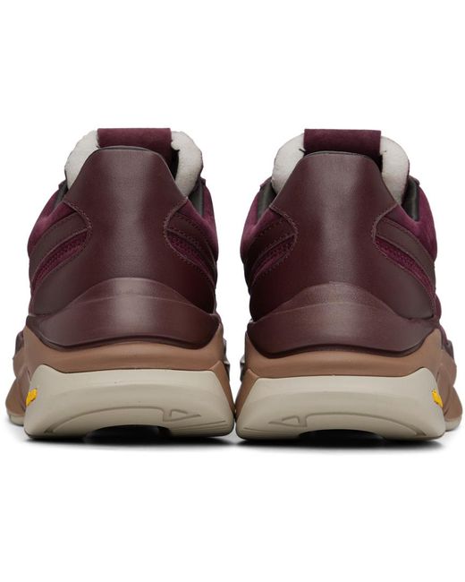 Rag & Bone Purple Burgundy Legacy Sneakers for men