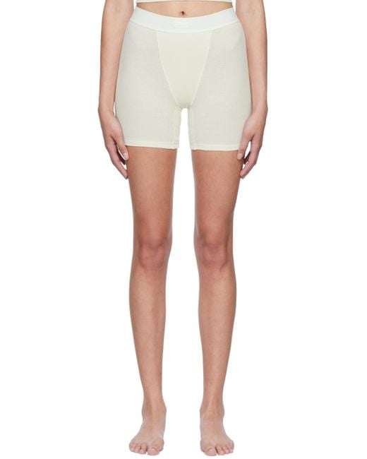 Skims Cotton Off Boyfriend Boxer Shorts Lyst UK