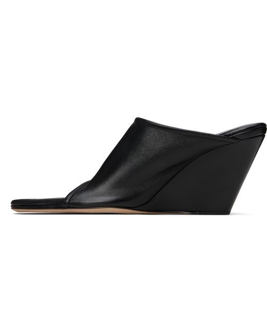 Christen Black 75Mm Stretch Mules