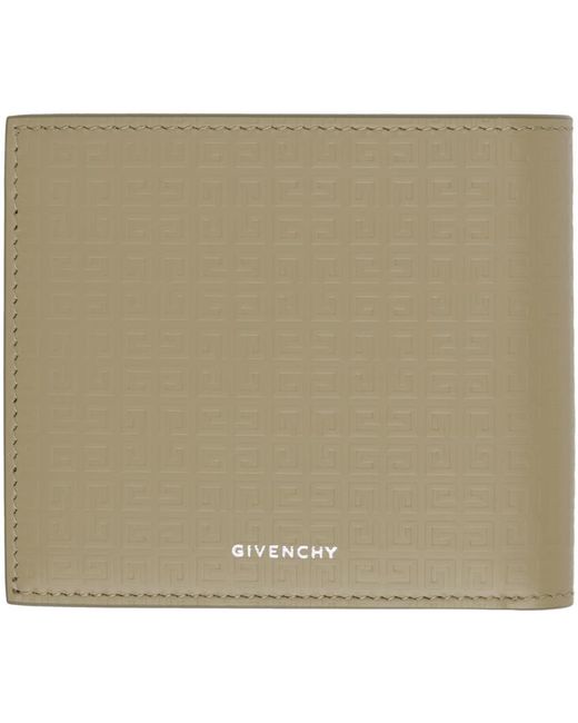 Givenchy Green Khaki Micro 4G Wallet for men