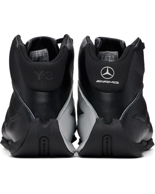 Y-3 Black Mercedes-Amg F1 Edition Feroza Hi Sneakers for men