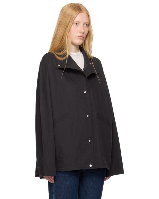 Totême  Black Summer Parachute Jacket