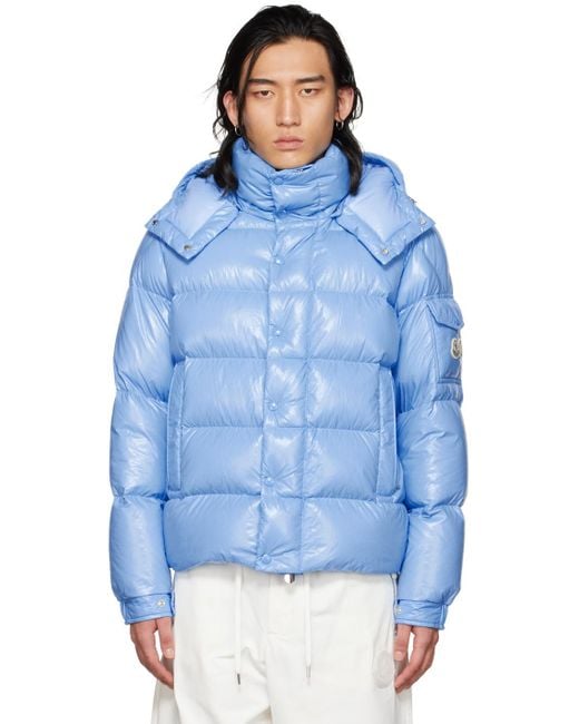 Moncler men's blue jacket online