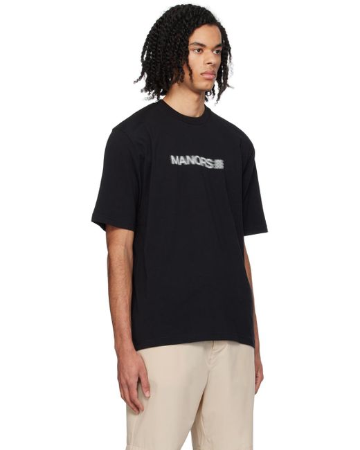 Manors Golf Black Focus T-Shirt for men