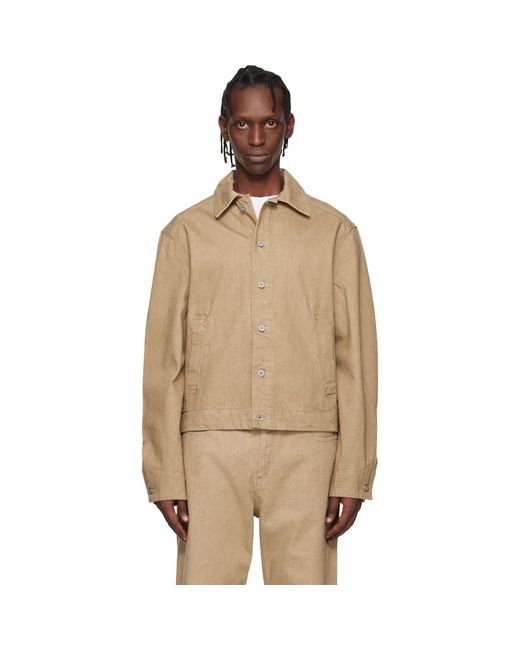 Jacquemus Natural 'The Mirada De-Nîmes' Denim Jacket for men