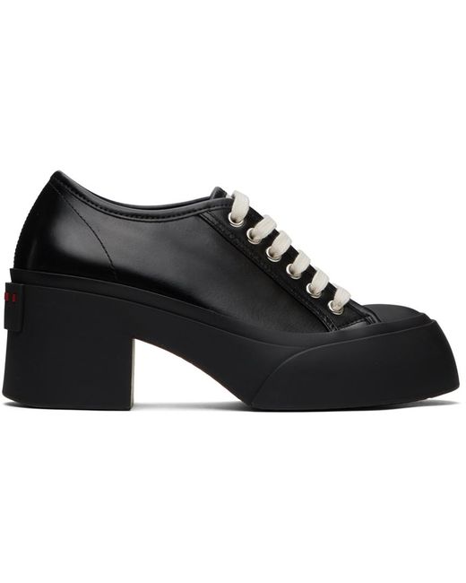 Marni Black Lace-up Derbys