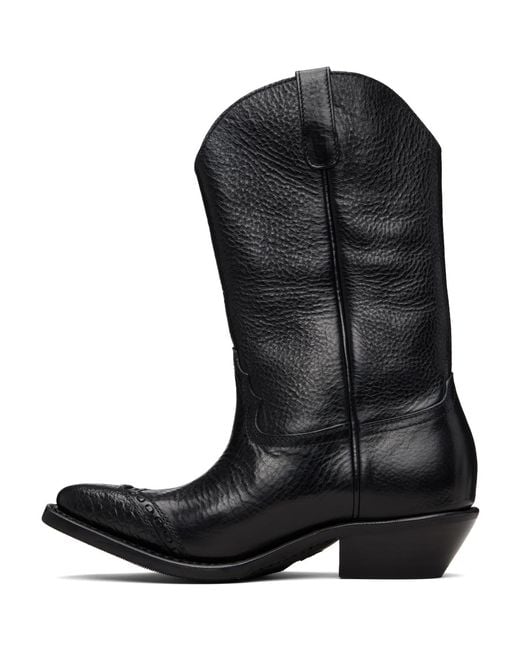 Our Legacy Black Consultant Boots