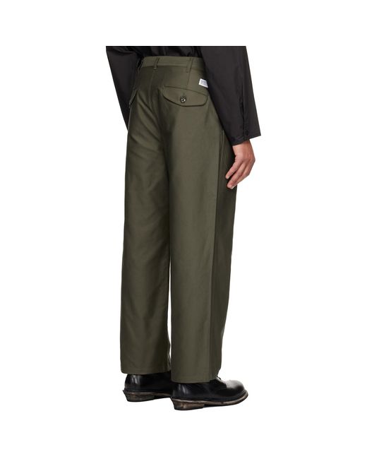 (w)taps Black Wrkt2501 Trousers for men
