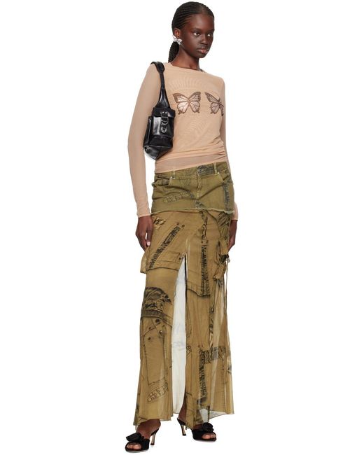 T-Shirt À Manches Longues À Appliqués Graphiques Blumarine en coloris Multicolor