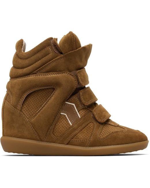 Isabel Marant Brown Bekett Sneaker
