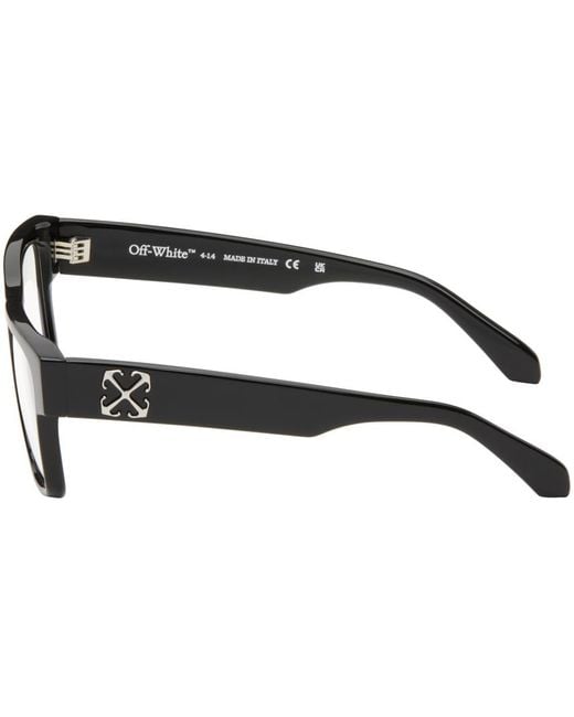 Off-White c/o Virgil Abloh Black Optical Style 60 Glasses for men