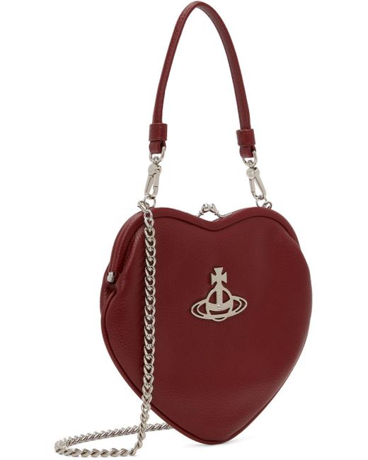 Vivienne Westwood Red Belle Heart Frame Bag | Lyst
