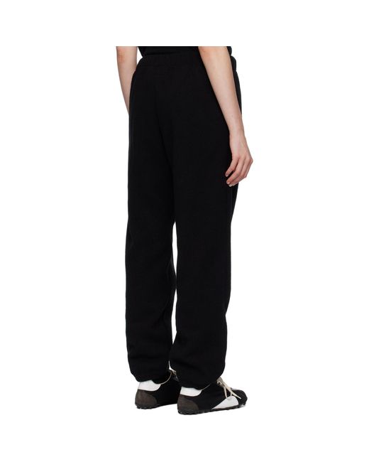 MM6 by Maison Margiela Black Fleece Sweatpants