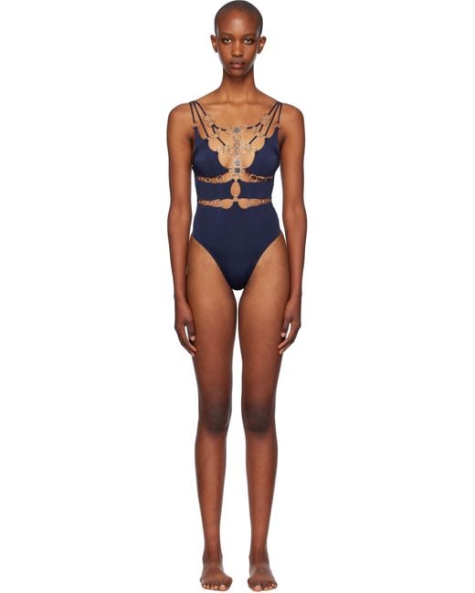 Agent Provocateur Black Davine Swimsuit